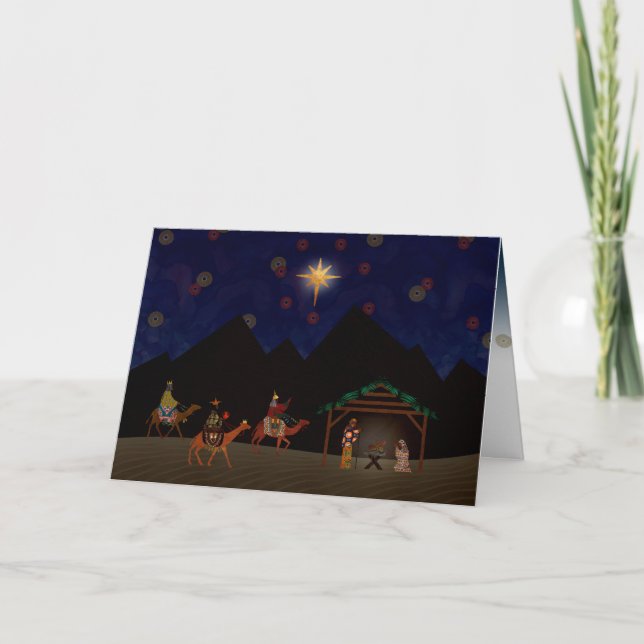 A HOLY NIGHT IN BETHLEHEM HOLIDAY CARD (Front)