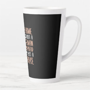 A Home Without A German Shepherd Is A Home Latte Mug