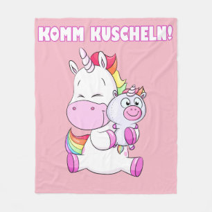A horn cuddle blanket Come cuddly!