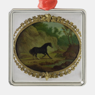 A Horse Frightened by a Snake, 1792 (oil on canvas Metal Tree Decoration