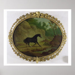 A Horse Frightened by a Snake, 1792 (oil on canvas Poster