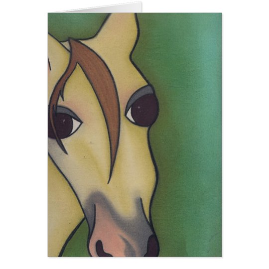 A Horse is a Horse Ofcourse by Robyn Feeley Card