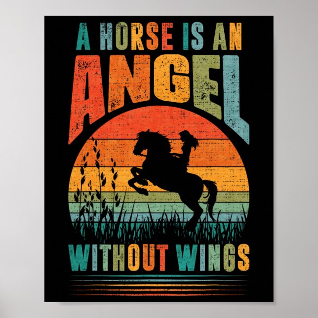 A Horse Is An Angle Without Wings  Poster (Front)