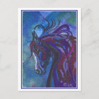 A Horse of Different Colours Postcard