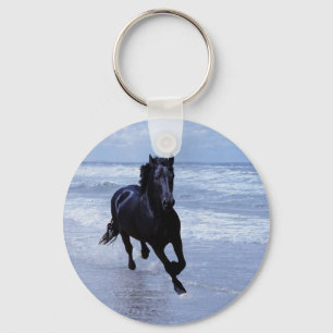A horse wild and free key ring