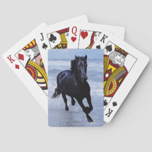 A horse wild and free playing cards