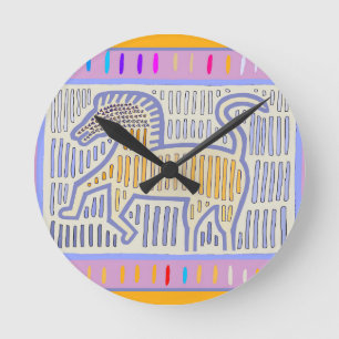 A Horse With No Name Round Clock