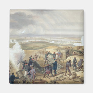 A Hot Day in the Batteries, plate from 'The Seat o Magnet