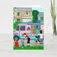 A Hot Summer Day | A Whimsical Illustration