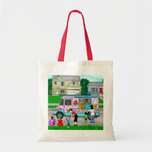 A Hot Summer Day A Whimsical Illustration Tote Bag