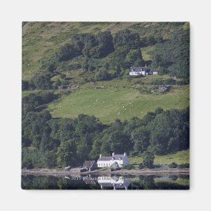 A House Along The Water Magnet
