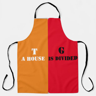 A house divided apron 