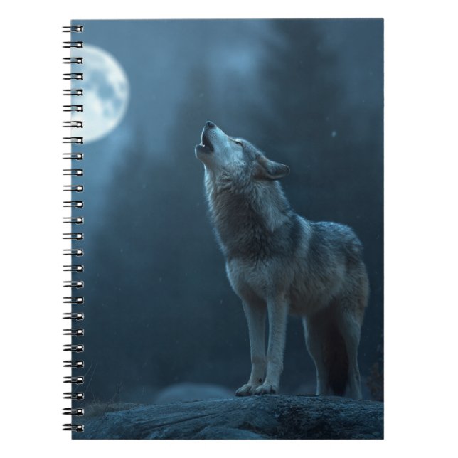 A Howling Wolf Notebook (Front)