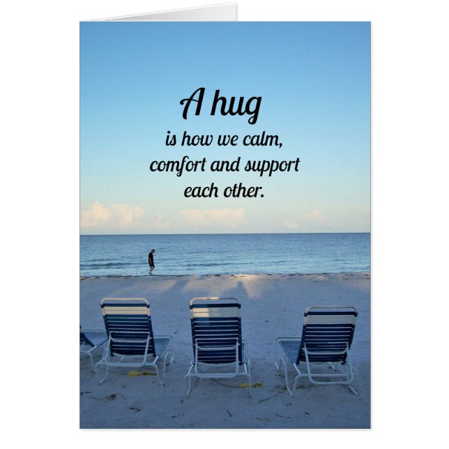 "A hug..................." (Front)
