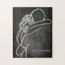 A Hug Is A Home - Jigsaw Puzzle - Reena Doss