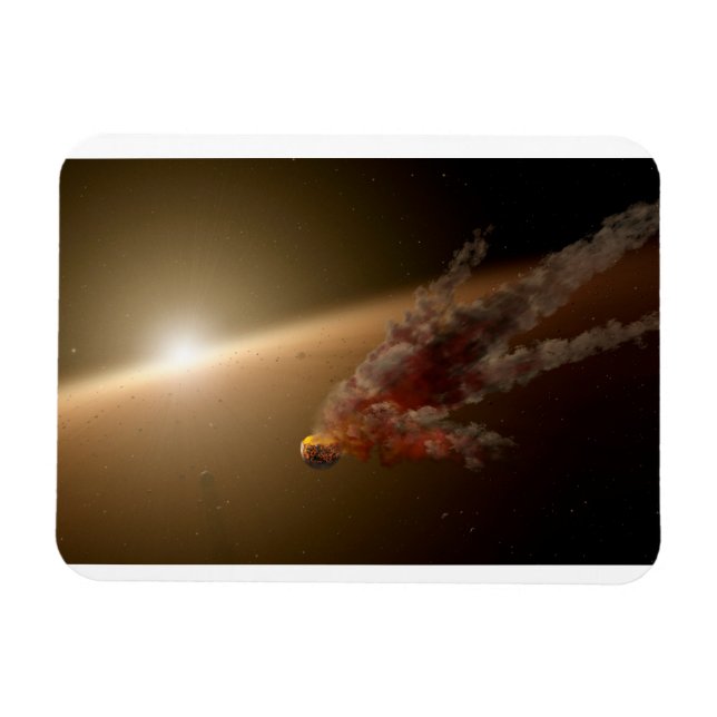 A Huge Eruption Around Star Ngc 2547-Id8. Magnet (Horizontal)