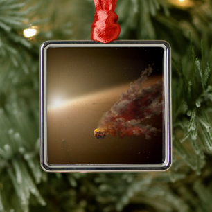 A Huge Eruption Around Star Ngc 2547-Id8. Metal Tree Decoration