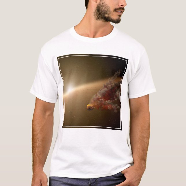A Huge Eruption Around Star Ngc 2547-Id8. T-Shirt (Front)