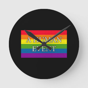 A Human Event Round Clock