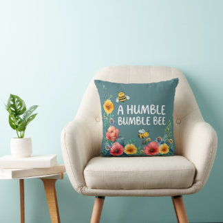 A Humble Bumble Bee Cushion