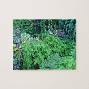 A Hundred Shades of Green-Green is Beautiful Jigsaw Puzzle