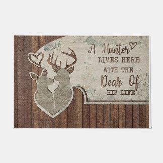 A Hunter And The Dear Of His Life, New Home  Doormat