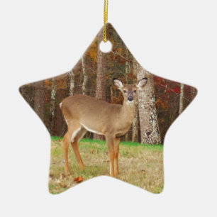 A Hunter's Dream Deer Ceramic Tree Decoration