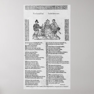 A hunting scene poster