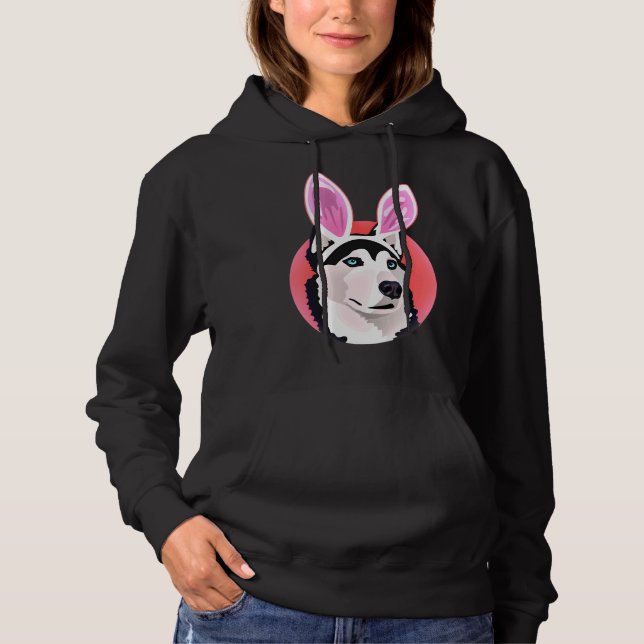 A Husky Puppy Hoodie (Front)