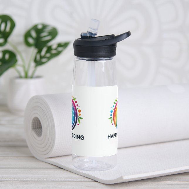 A Hydrating Touch for Your Wedding Water Bottle (Yoga)
