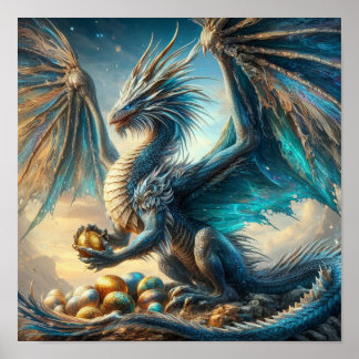 A.I. Dragon Eggs Clutch Poster