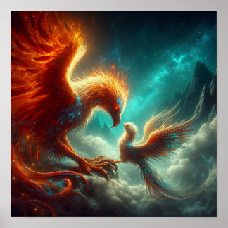 A.I. Mother Phoenix and Child Poster