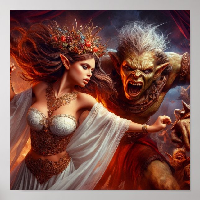 A.I. Princess and Goblin Poster (Front)