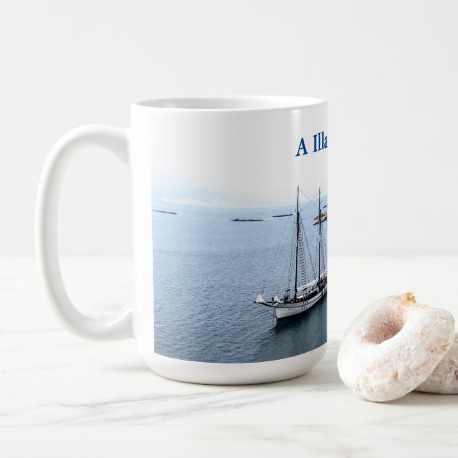 A Illa de Arousa Coffee Mug (With Donut)