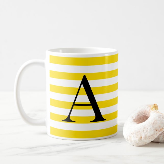 A Initial Mug (With Donut)