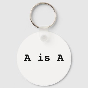 A is A = the law of identity Key Ring