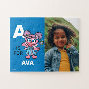 A is for Abby Cadabby   Add Your Name Jigsaw Puzzle