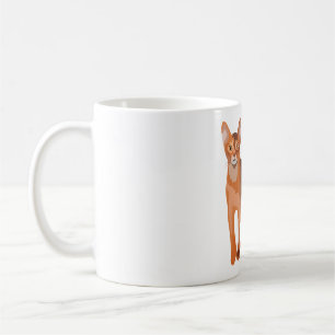 A is for Abyssinian Cat Coffee Mug