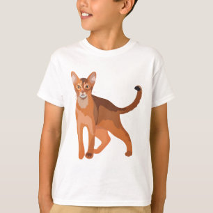A is for Abyssinian Cat T-Shirt