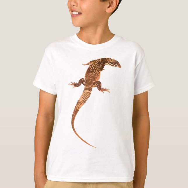 A is for Ackies Monitor Lizard T-Shirt (Front)