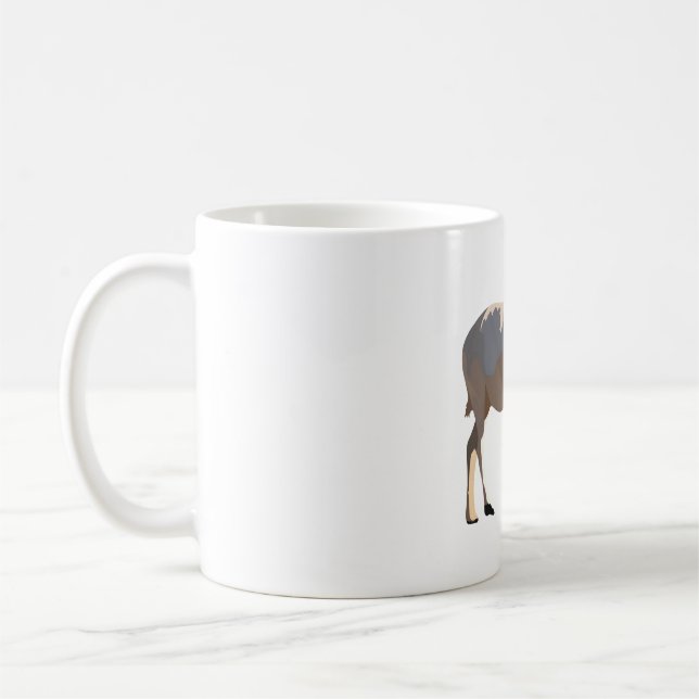 A is for Addax Coffee Mug (Left)