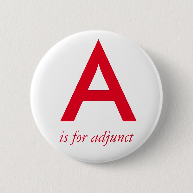 A is for adjunct button (Front)