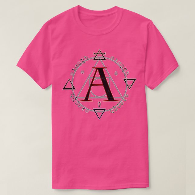 A is for Alchemy T-Shirt (Design Front)