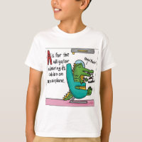 A is for Alligator Adobo T-Shirt