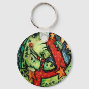 A is for Alligator Key Ring