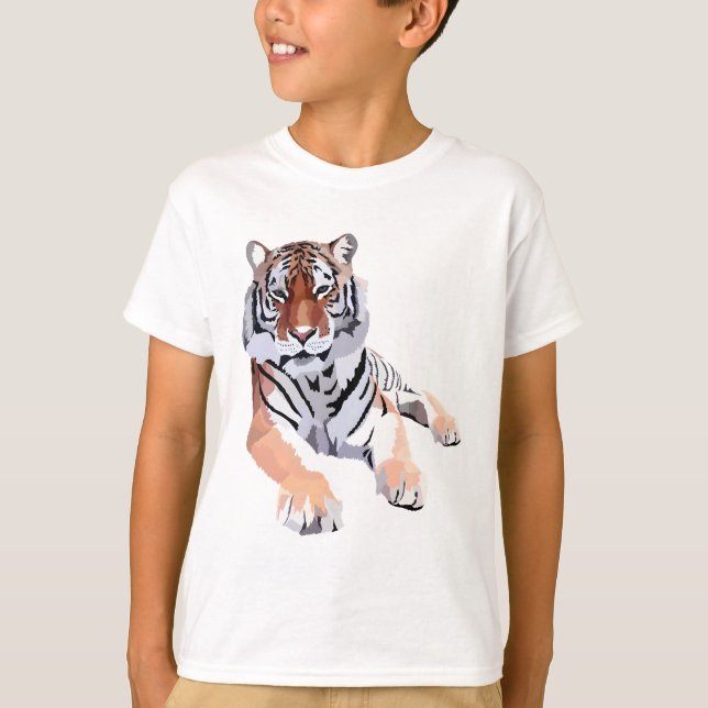 A is for Amur Tiger T-Shirt (Front)