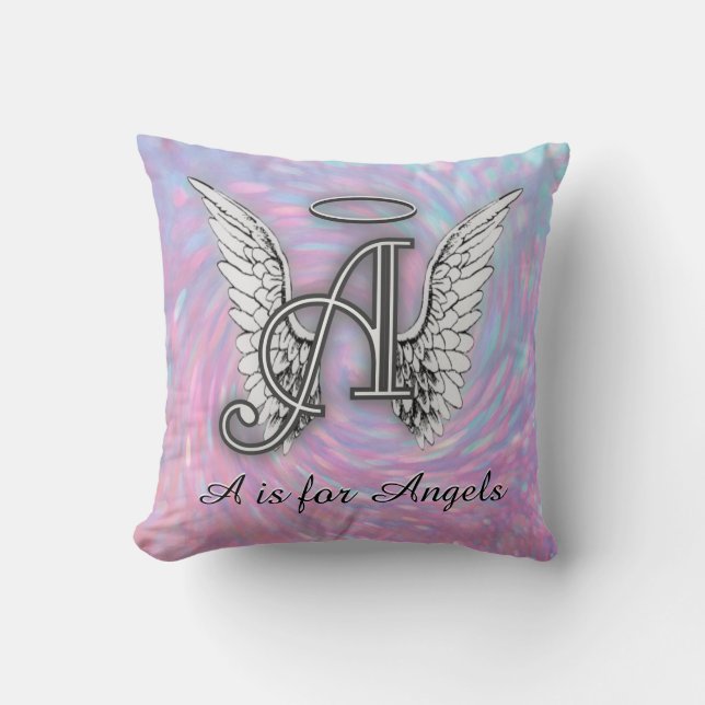 A is for Angels Cushion (Front)