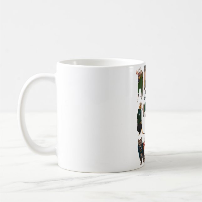 A is for Animals as Zookeepers Coffee Mug (Left)