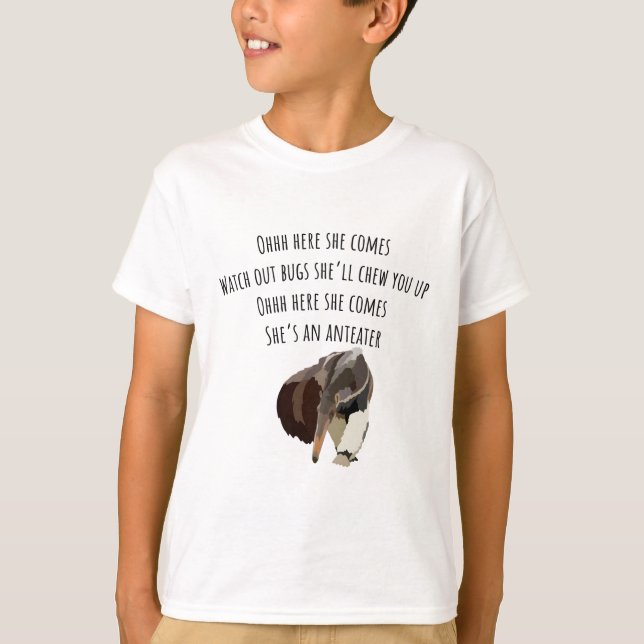 A is for Anteater T-Shirt (Front)