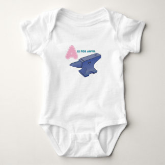 A is for Anvil Baby Bodysuit